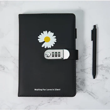 Password Notebook Lock Notebooks A5 PU Leather Lock Diary Traveler Notepad Agenda Journal Planner School Stationery Gifts
Password Notebook Lock Notebooks A5 PU Leather Lock Diary Traveler Notepad Agenda Journal Planner School Stationery Gifts