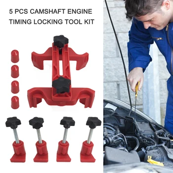 5 PCS Camshaft Engine Timing Locking Tool Kit Universal Cam Camshaft Lock Holder Timing Alignment Tool Car Repair Tool
5 PCS Camshaft Engine Timing Locking Tool Kit Universal Cam Camshaft Lock Holder Timing Alignment Tool Car Repair Tool