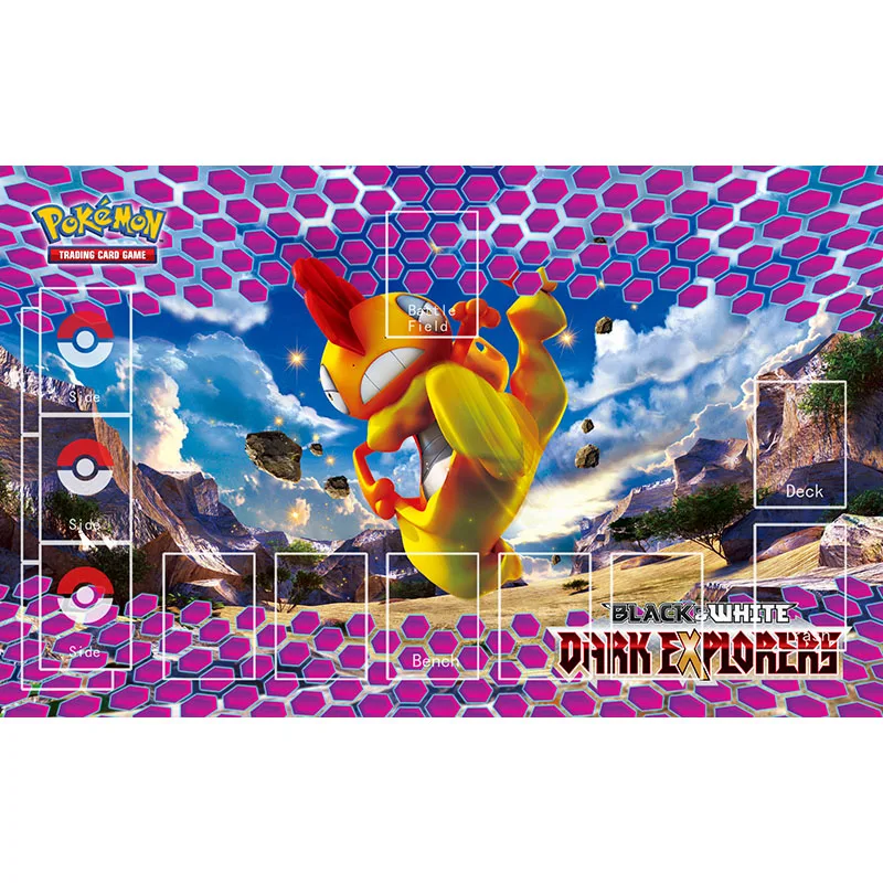 Pokemon Playmat Trading Card Game Monsters Dark Explorers TCG Accessories Anime Board Mat Rubber Mouse Pad Gaming
Pokemon Playmat Trading Card Game Monsters Dark Explorers TCG Accessories Anime Board Mat Rubber Mouse Pad Gaming