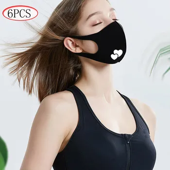 6PC Cartoon Reusable Face Cover maschere Ice Silk Dustproof Against Dust Quick-drying masques mascaras Bag Parts & Accessories
6PC Cartoon Reusable Face Cover maschere Ice Silk Dustproof Against Dust Quick-drying masques mascaras Bag Parts & Accessories