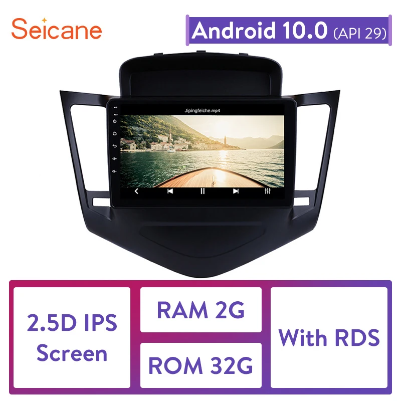 Seicane Android 10.0 4-core 9 inch Car Radio GPS Multimedia Player for 2013 2014 2015 Chevrolet Cruze Auto Stereo RDS 2GB RAM
Seicane Android 10.0 4-core 9 inch Car Radio GPS Multimedia Player for 2013 2014 2015 Chevrolet Cruze Auto Stereo RDS 2GB RAM
