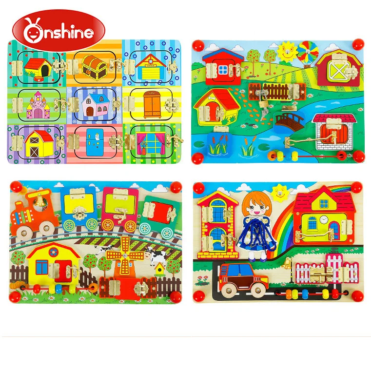 Montessori Learning Unlocking Onshine Children'S Educational Early Childhood Toy Unlocking Jigsaw Puzzle Parent And Child Intera
Montessori Learning Unlocking Onshine Children'S Educational Early Childhood Toy Unlocking Jigsaw Puzzle Parent And Child Intera