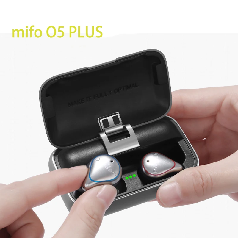 Mifo O5plus Bluetooth TWS Wireless Earphones IPX7 Bluetooth Earphone Sport Stereo Sound handfree Earbuds with Charging Box
Mifo O5plus Bluetooth TWS Wireless Earphones IPX7 Bluetooth Earphone Sport Stereo Sound handfree Earbuds with Charging Box