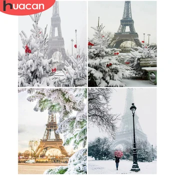 HUACAN Paint By Number Tower Drawing On Canvas HandPainted Painting Art Gift DIY Pictures By Number Winter Snow Kits Home Decor
HUACAN Paint By Number Tower Drawing On Canvas HandPainted Painting Art Gift DIY Pictures By Number Winter Snow Kits Home Decor