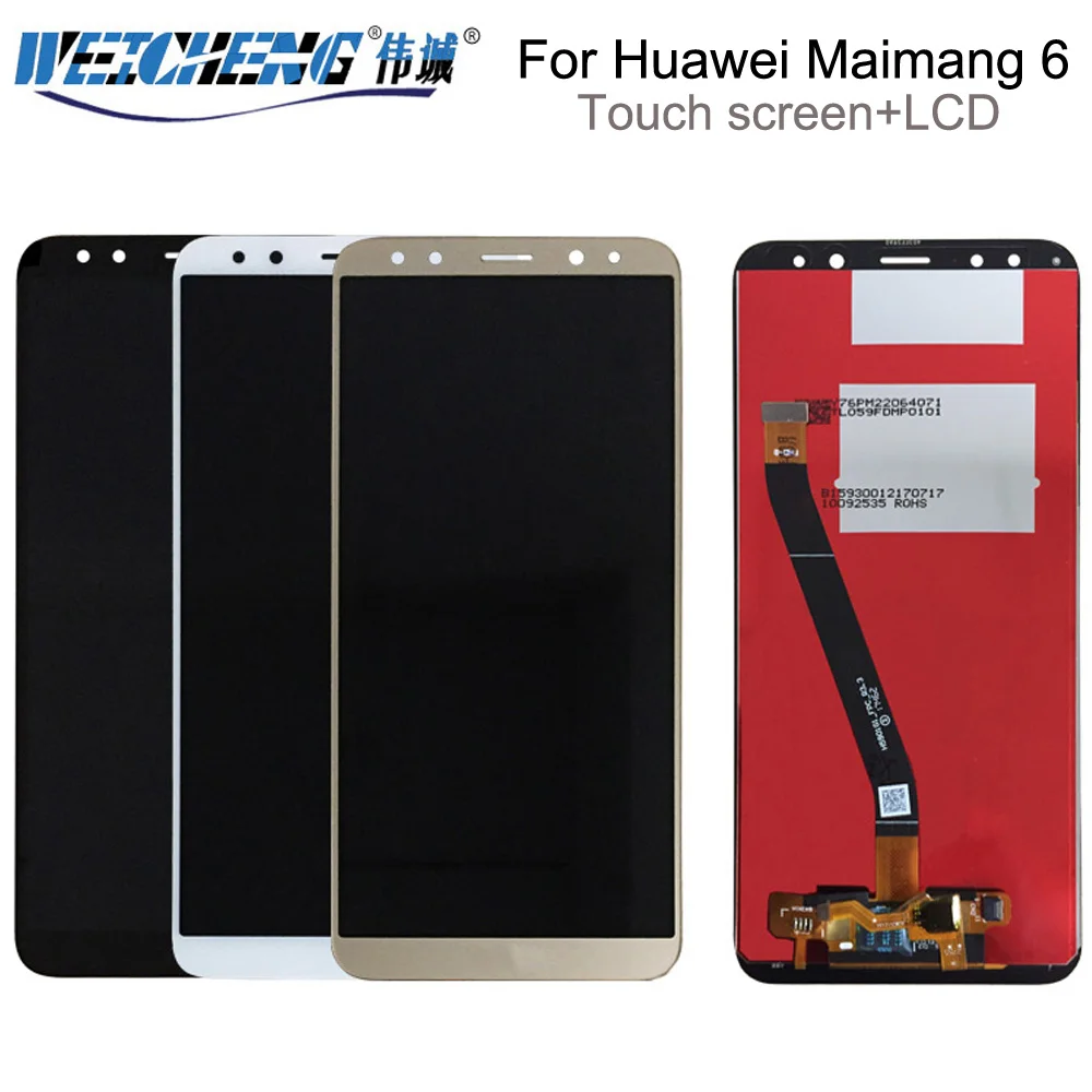 Фото WEICHENG для Huawei Maimang 6 ЖК-дисплей + инструмент ремонта сенсорного экрана в сборе