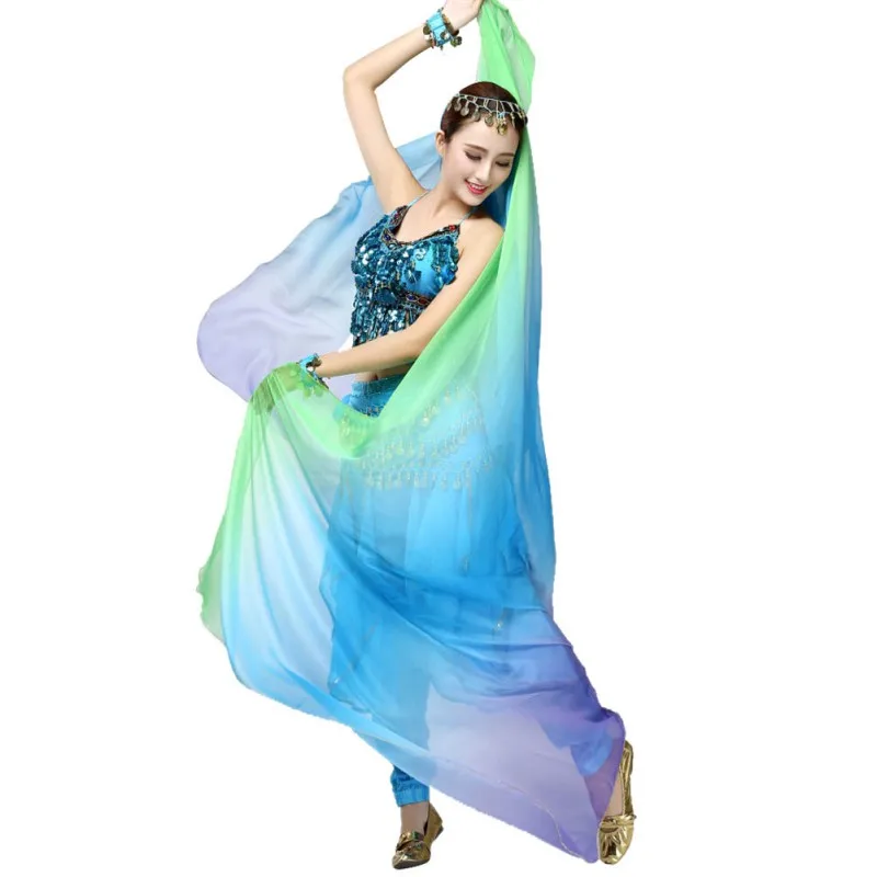 Belly Dancing Costumes Chiffon Yarn Scarf Solid Belly Dance Veils Stage Performance Propss
Belly Dancing Costumes Chiffon Yarn Scarf Solid Belly Dance Veils Stage Performance Propss