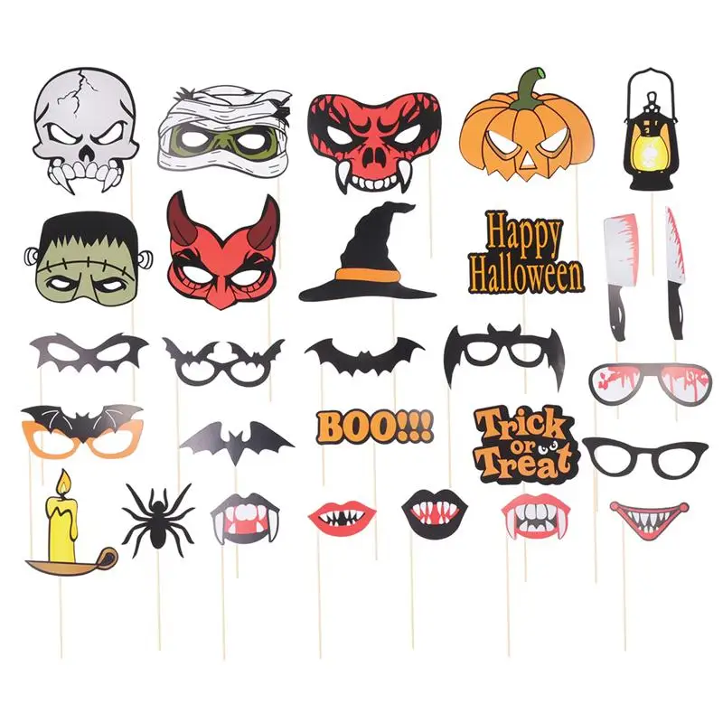28PCs Photo Decor Funny Durable Horrible Creative Picture Shooting Props Photo Props Selfie Props for Halloween Party
28PCs Photo Decor Funny Durable Horrible Creative Picture Shooting Props Photo Props Selfie Props for Halloween Party
