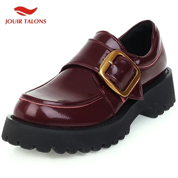 Brand New Top Quality Patent Leather Luxury Platform women's Shoes Woman Chunky Heeled Female
Brand New Top Quality Patent Leather Luxury Platform women's Shoes Woman Chunky Heeled Female