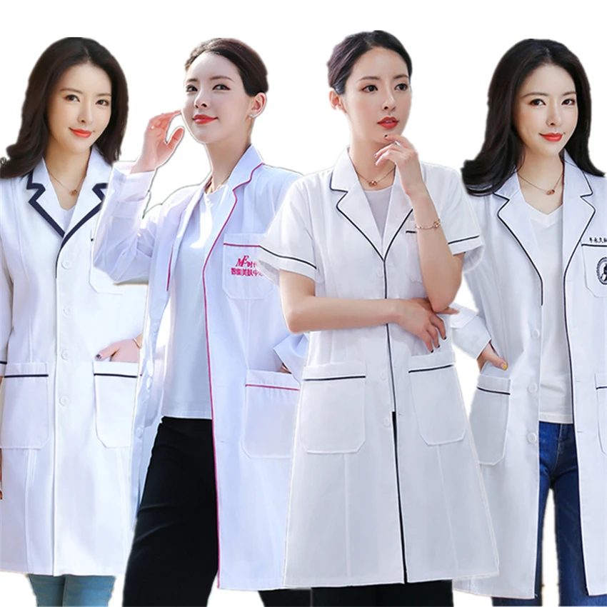 Scrubs Medical Uniforms Women Hospital Gown White Coat Nurse Clothes Surgery Nursing Home Adult Work Wear Clothes
Scrubs Medical Uniforms Women Hospital Gown White Coat Nurse Clothes Surgery Nursing Home Adult Work Wear Clothes