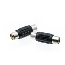 10 pcs/lot RCA Female to Female AV Plug Connectors Plastic Housing Stereo Audio Horn Plug Channel Dual Crimp Terminal DIY
10 pcs/lot RCA Female to Female AV Plug Connectors Plastic Housing Stereo Audio Horn Plug Channel Dual Crimp Terminal DIY