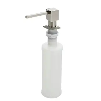 Plastic Refillable Liquid Soap Dispenser Bottle With Stainless Steel Pump Head For Bathroom Vanity Countertops Kitchen Sink
Plastic Refillable Liquid Soap Dispenser Bottle With Stainless Steel Pump Head For Bathroom Vanity Countertops Kitchen Sink