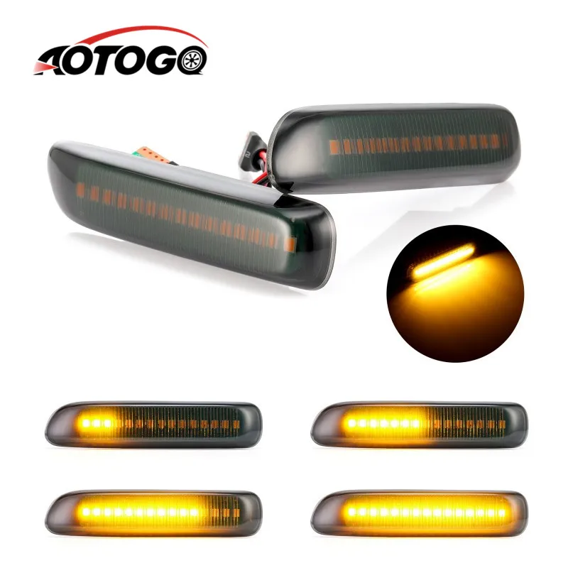For 3er BMW E46 Limo Coupe Touring Compact Cabriolet Side Indicator LED Dynamic Turn Signal Light Marker Light
For 3er BMW E46 Limo Coupe Touring Compact Cabriolet Side Indicator LED Dynamic Turn Signal Light Marker Light