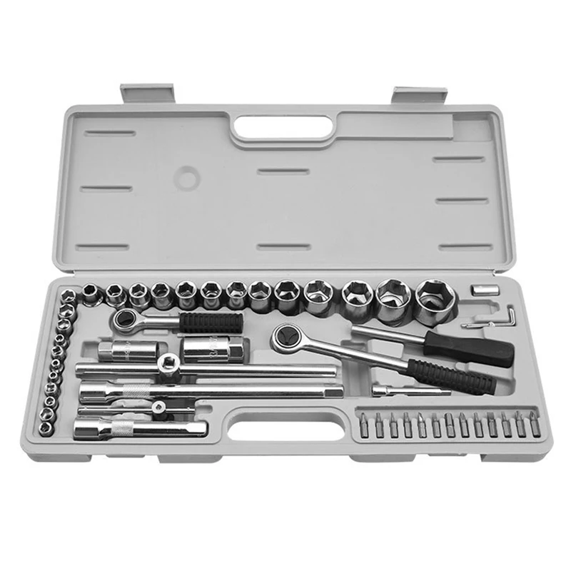 Conbination Car Repare Kits Ratchet Torque Wrench Pawl Socket Spanner Sleeve Batch Head Multi-purpose Auto Maintenance Tools
Conbination Car Repare Kits Ratchet Torque Wrench Pawl Socket Spanner Sleeve Batch Head Multi-purpose Auto Maintenance Tools