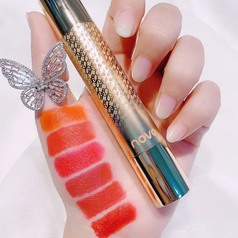 Luxury Soft Mist 6 Colors Lipstick Velvet Double Tube Lip Makeup Matte Long Lasting Pigmented Rich Color Beauty Lip Cosmetics
Luxury Soft Mist 6 Colors Lipstick Velvet Double Tube Lip Makeup Matte Long Lasting Pigmented Rich Color Beauty Lip Cosmetics