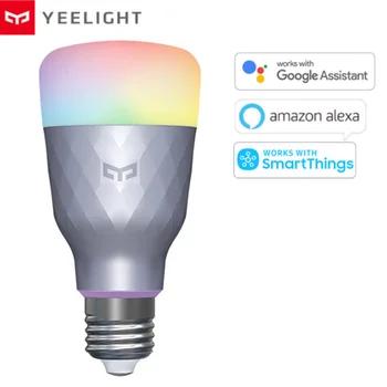 Yeelight Smart LED Bulb 1SE E27 Voice Control WIFI Connect Color Temperature Adjust Sync Light with Music work Google Assistant
Yeelight Smart LED Bulb 1SE E27 Voice Control WIFI Connect Color Temperature Adjust Sync Light with Music work Google Assistant