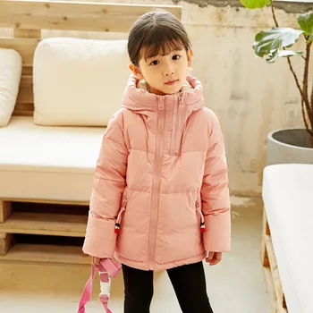 Winter Outdoor Children Down Jackets Waterproof Polyester Fabric 90% White Duck Down Padding Warm Windproof Hooded Girl Clothes
Winter Outdoor Children Down Jackets Waterproof Polyester Fabric 90% White Duck Down Padding Warm Windproof Hooded Girl Clothes