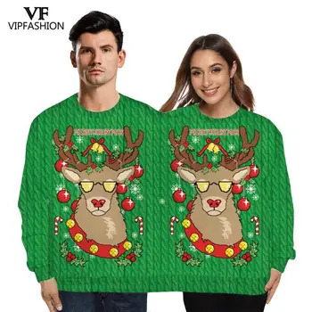 VIP FASHION Ugly Christmas Vacation Funny Winter Couples Streetwear Sweatshirt Two Person Unisex Pullover Sweatshirt
VIP FASHION Ugly Christmas Vacation Funny Winter Couples Streetwear Sweatshirt Two Person Unisex Pullover Sweatshirt
