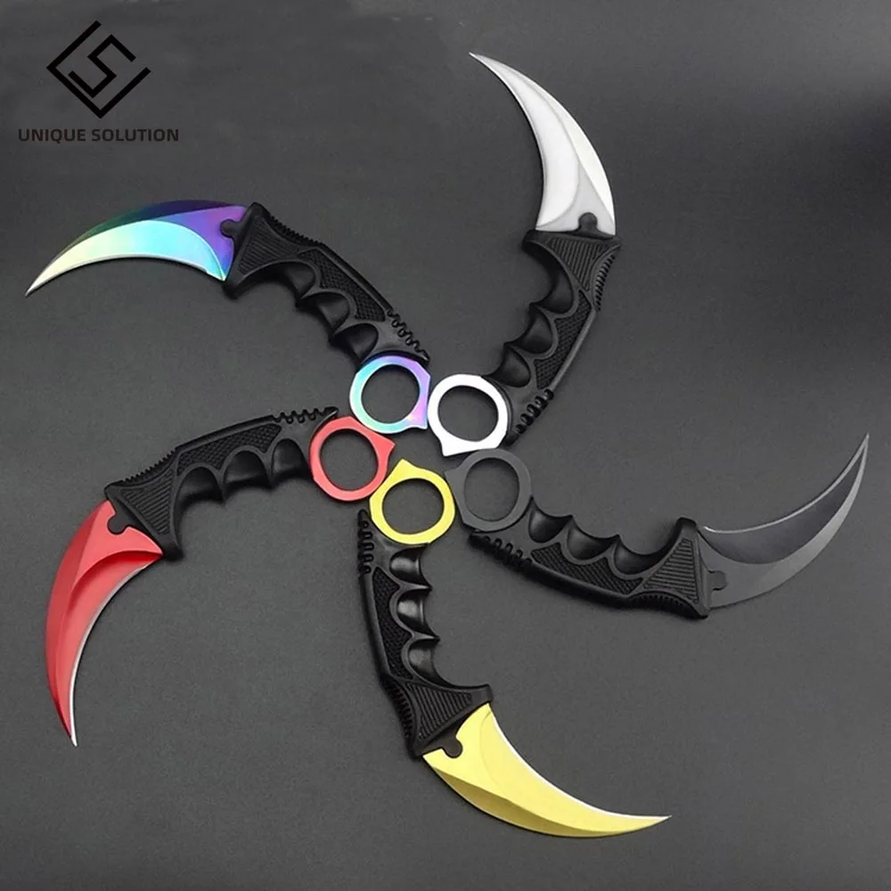 Generic Steel Claw Knives Karambit Hunting Knife CS GO Tactical Claw