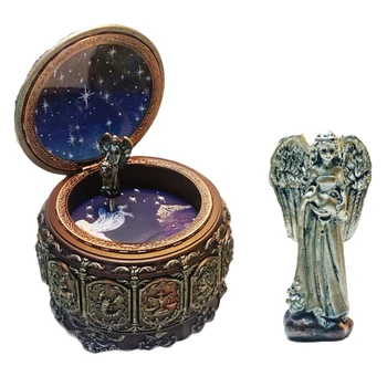 Retro Style Resin 12 Birthday Home Decor Round Desktop Ornament Music Box Friends Valentine's Day Electric Antique
Retro Style Resin 12 Birthday Home Decor Round Desktop Ornament Music Box Friends Valentine's Day Electric Antique