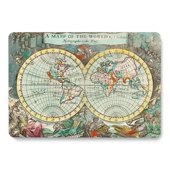 Vintage World Map Pattern Laptop Case For MacBook Retina Air 11.6 12 13.3 New Pro 15.4 16 inch Cover shell
Vintage World Map Pattern Laptop Case For MacBook Retina Air 11.6 12 13.3 New Pro 15.4 16 inch Cover shell