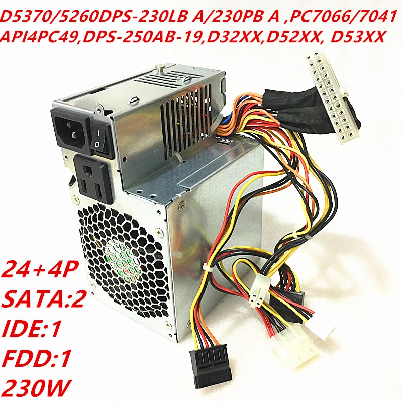 New Original PSU For Fujitsu G31 D5370 5260 230W Power Supply DPS-230LB A DPS-230PB A PC7066 PC7041 API4PC49 DPS-250AB-19 B
New Original PSU For Fujitsu G31 D5370 5260 230W Power Supply DPS-230LB A DPS-230PB A PC7066 PC7041 API4PC49 DPS-250AB-19 B