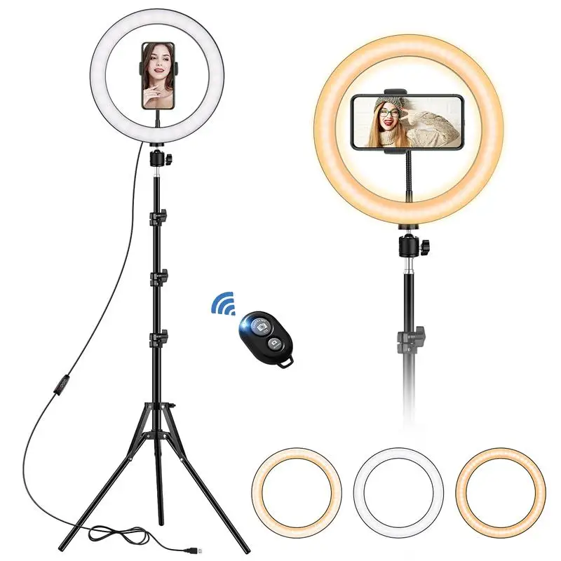 10in Colorful RGB Ring Light With Stand Phone Tripod Lighting Ring Light With Remote Phone Camera Holder For Tiktok Photo Video
10in Colorful RGB Ring Light With Stand Phone Tripod Lighting Ring Light With Remote Phone Camera Holder For Tiktok Photo Video