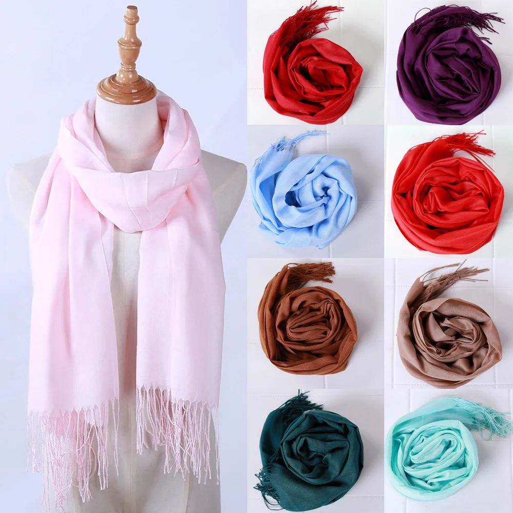 Winter Warm Brushed Knit Neck Scarf For Ladies Shawls Fashion Women Autumn Solid Tassel Soft Shawl Wrap Wraps Scarf Scarves
Winter Warm Brushed Knit Neck Scarf For Ladies Shawls Fashion Women Autumn Solid Tassel Soft Shawl Wrap Wraps Scarf Scarves