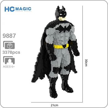 HC 9887 Super Hero Batman Dark Knight 3D Model 3378pcs DIY Diamond Mini Building Small Blocks Bricks Toy for Children no Box
HC 9887 Super Hero Batman Dark Knight 3D Model 3378pcs DIY Diamond Mini Building Small Blocks Bricks Toy for Children no Box