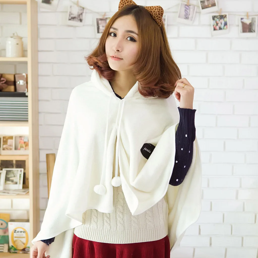 Stylish Bar Multi-Function Shawl Cloak Knitted Warm Thick Coat Poncho Women Throw Simple Air Conditioning Cute Cape Big Cardigan
Stylish Bar Multi-Function Shawl Cloak Knitted Warm Thick Coat Poncho Women Throw Simple Air Conditioning Cute Cape Big Cardigan