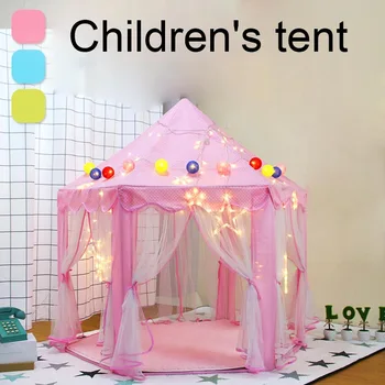 Children's Kids Tent Toy Portable Indoor Outdoor Princess Play House Castle Hexagon S7JN 
Children's Kids Tent Toy Portable Indoor Outdoor Princess Play House Castle Hexagon S7JN