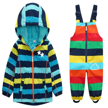 Rainproof and windproof warm boys and girls spring and autumn set children's jackets and trousers
Rainproof and windproof warm boys and girls spring and autumn set children's jackets and trousers