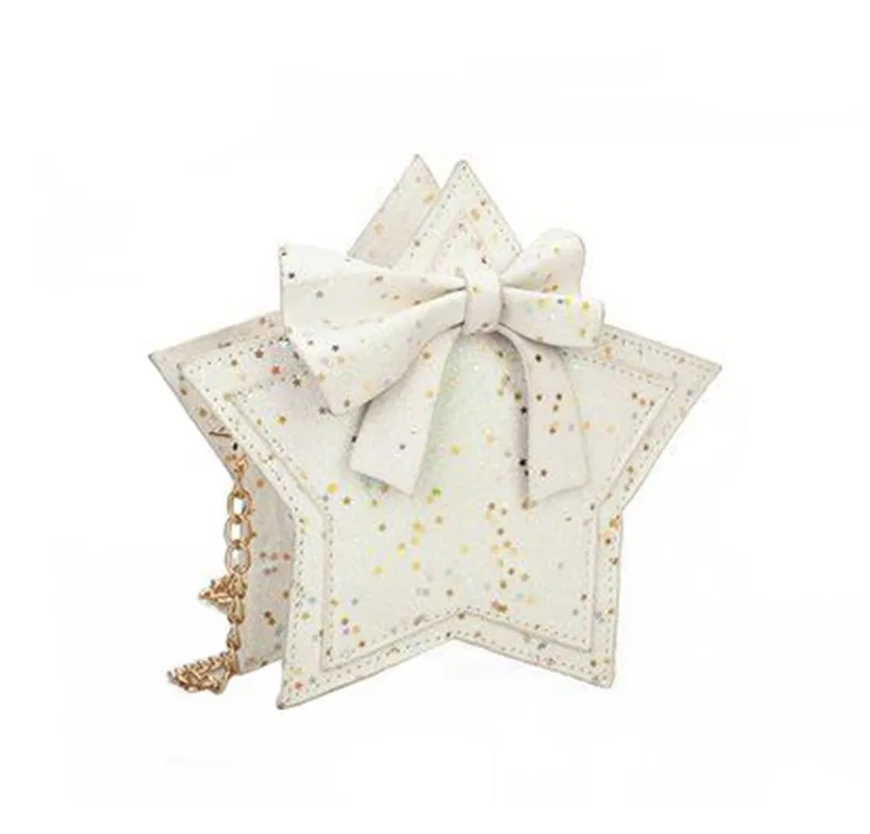 Fashion Glitter Sequins Star Shape Small Shoulder Messenger Bag Kids Crossbody Bags for Girls Cute Chain Bag Bow Accessories
Fashion Glitter Sequins Star Shape Small Shoulder Messenger Bag Kids Crossbody Bags for Girls Cute Chain Bag Bow Accessories