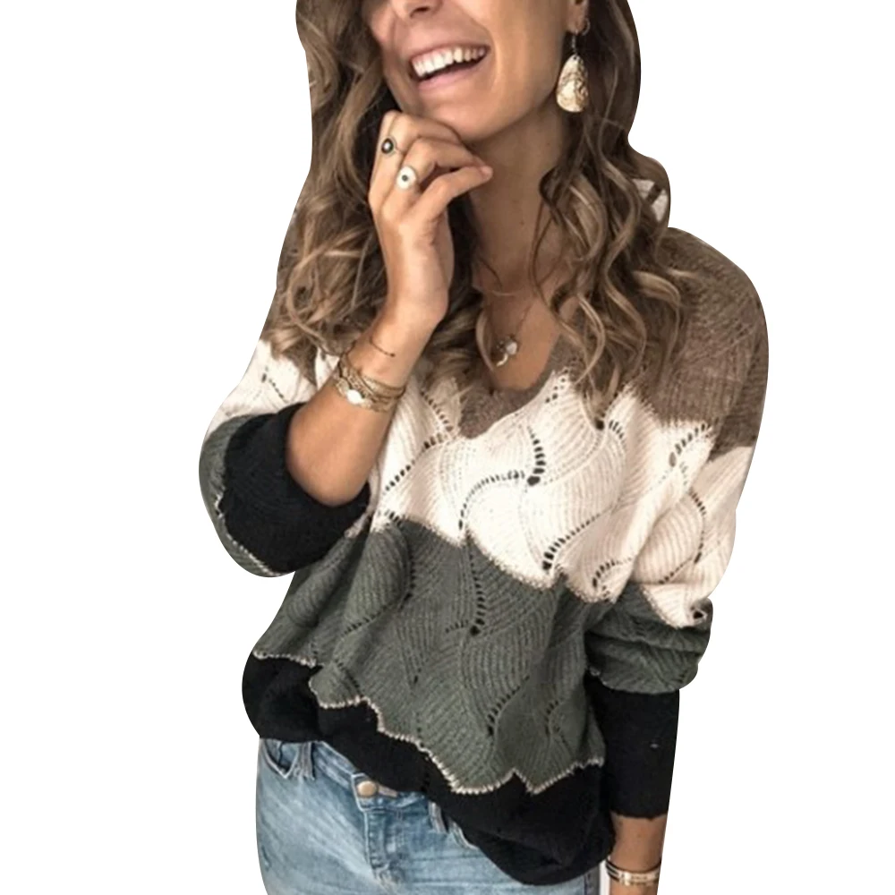 Long Sleeve V Neck Lace Slim Sweaters Pullovers Loose Tops Pull Femme Jumper Winter Clothes Sweater Women Winter Sueter Mujer
Long Sleeve V Neck Lace Slim Sweaters Pullovers Loose Tops Pull Femme Jumper Winter Clothes Sweater Women Winter Sueter Mujer