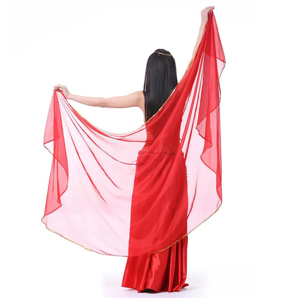Indian Belly Dance Sequins Veils Chiffon Shawl Scarf Lightweight Costume Props Indian Belly Dance Sequins Veils Chiffon Shawl Scarf Lightweight Costume Props