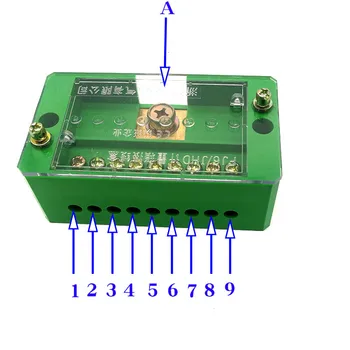 1-in-9-out Junction Box Distribution Box Multi-Point Cable Terminal Zero-Ground Parallel Connector FJ6/JHD-4
1-in-9-out Junction Box Distribution Box Multi-Point Cable Terminal Zero-Ground Parallel Connector FJ6/JHD-4