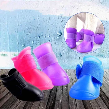 4Pcs Dog Rain Shoes Anti Slip Dogs Booties Candy Color Dog Rain Shoes Portable Waterproof Silicone Pet Products
4Pcs Dog Rain Shoes Anti Slip Dogs Booties Candy Color Dog Rain Shoes Portable Waterproof Silicone Pet Products