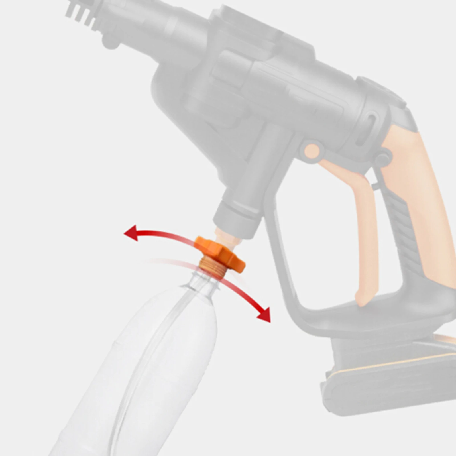 Bottle Cap Connection Adapter with Draw Hose WA4038 for Hydroshot Portable Power Cleaner WG629E / WG629 / WG629.1 Spare Parts
Bottle Cap Connection Adapter with Draw Hose WA4038 for Hydroshot Portable Power Cleaner WG629E / WG629 / WG629.1 Spare Parts