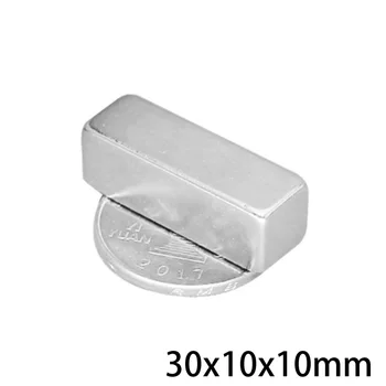 1~50PCS 30x10x10 mm Super Strong Sheet Rare Earth Magnet 30x10x10mm Block Rectangular Neodymium Magnets N35 Magnet 30*10*10 mm
1~50PCS 30x10x10 mm Super Strong Sheet Rare Earth Magnet 30x10x10mm Block Rectangular Neodymium Magnets N35 Magnet 30*10*10 mm