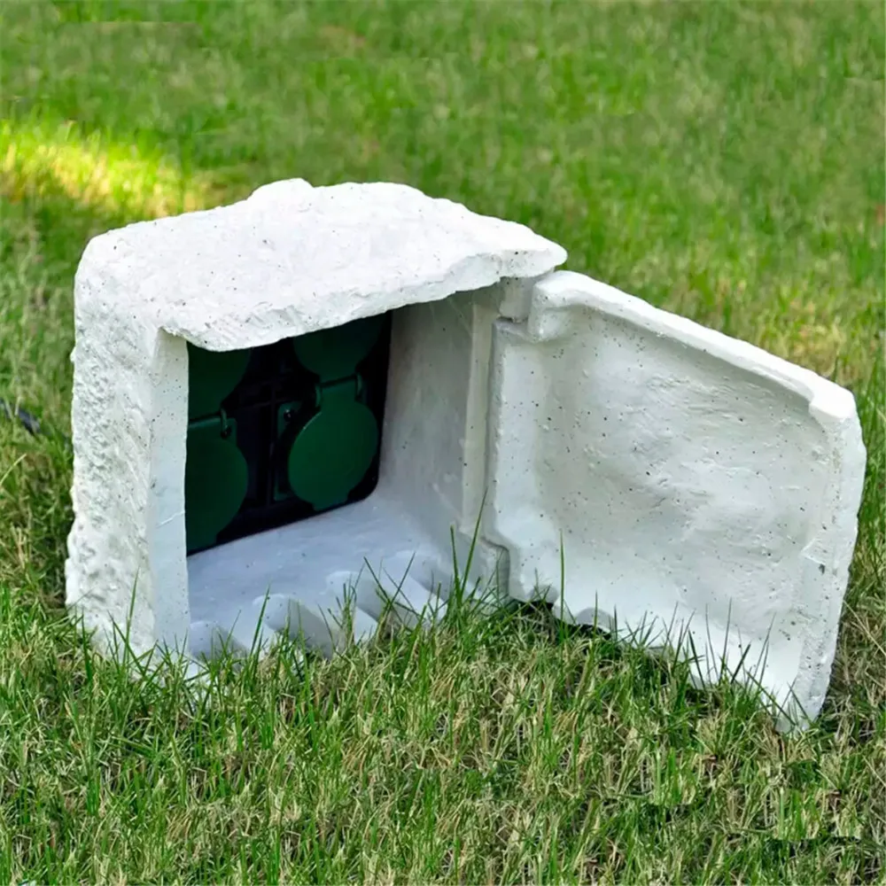 Hot Stone Socket Outlet Smart Home Port Stone 4Way Splash-Proof Creative Outdoor Garden Stone Socket for Lighting Freeship Spain
Hot Stone Socket Outlet Smart Home Port Stone 4Way Splash-Proof Creative Outdoor Garden Stone Socket for Lighting Freeship Spain