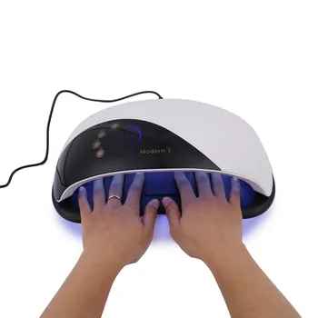 Modern1 120W UV Gel Nail Lamp LED Nail Dryer Proressional LCD Display Curing Gel Polish Two Hands Lamp 42pcs Beads With Fan
Modern1 120W UV Gel Nail Lamp LED Nail Dryer Proressional LCD Display Curing Gel Polish Two Hands Lamp 42pcs Beads With Fan