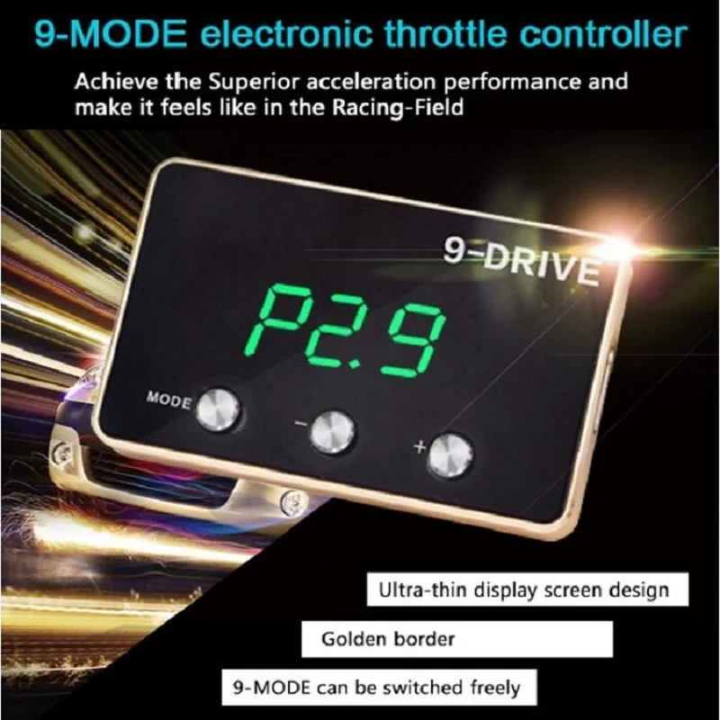 Car Smart Electronic Throttle Accelerator 9-Mode Throttle Controller OEM Auto Modification Power Accelerator
Car Smart Electronic Throttle Accelerator 9-Mode Throttle Controller OEM Auto Modification Power Accelerator