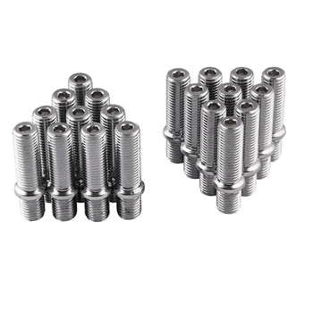 20pcs Extended Wheel Stud Conversion M12x1.5 to M12x1.5 Shank Length 50mm 
20pcs Extended Wheel Stud Conversion M12x1.5 to M12x1.5 Shank Length 50mm