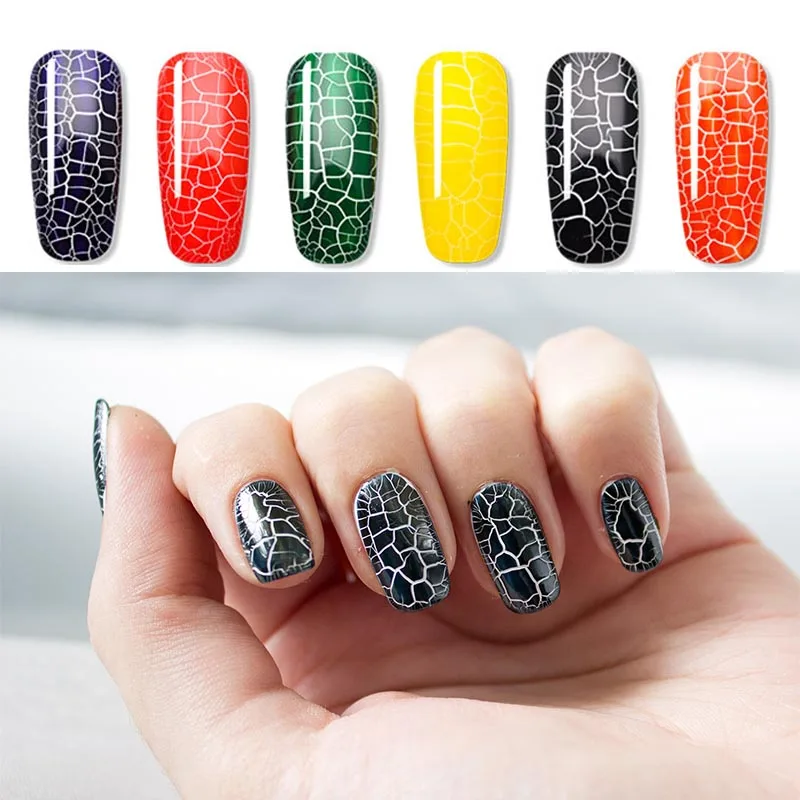 8ml Crackle Gel Nail Polish Soak-off UV Gel Varnish Multiple Colors Primer Base Top Coat Nail Art Crackling Gel Lacquer ZJJ3071
8ml Crackle Gel Nail Polish Soak-off UV Gel Varnish Multiple Colors Primer Base Top Coat Nail Art Crackling Gel Lacquer ZJJ3071
