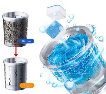 1/2/3/4/5pcs Tab Washing Machine Cleaner Washer Cleaning Detergent Effervescent Tablet Washer Cleaner
1/2/3/4/5pcs Tab Washing Machine Cleaner Washer Cleaning Detergent Effervescent Tablet Washer Cleaner