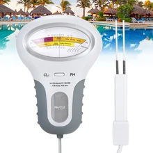 PH/CL2 Water Quality Chlorine Tester Level Meters Portable Spa Swimming Pools Checker Measurement PH Meters
PH/CL2 Water Quality Chlorine Tester Level Meters Portable Spa Swimming Pools Checker Measurement PH Meters
