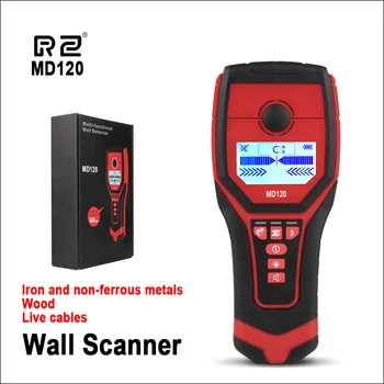 RZ Multi-functional Wall Detector Find Metal Metal Sensor Professional Handheld Wall Tester For Plastic Pipe Electric Wire MD120
RZ Multi-functional Wall Detector Find Metal Metal Sensor Professional Handheld Wall Tester For Plastic Pipe Electric Wire MD120
