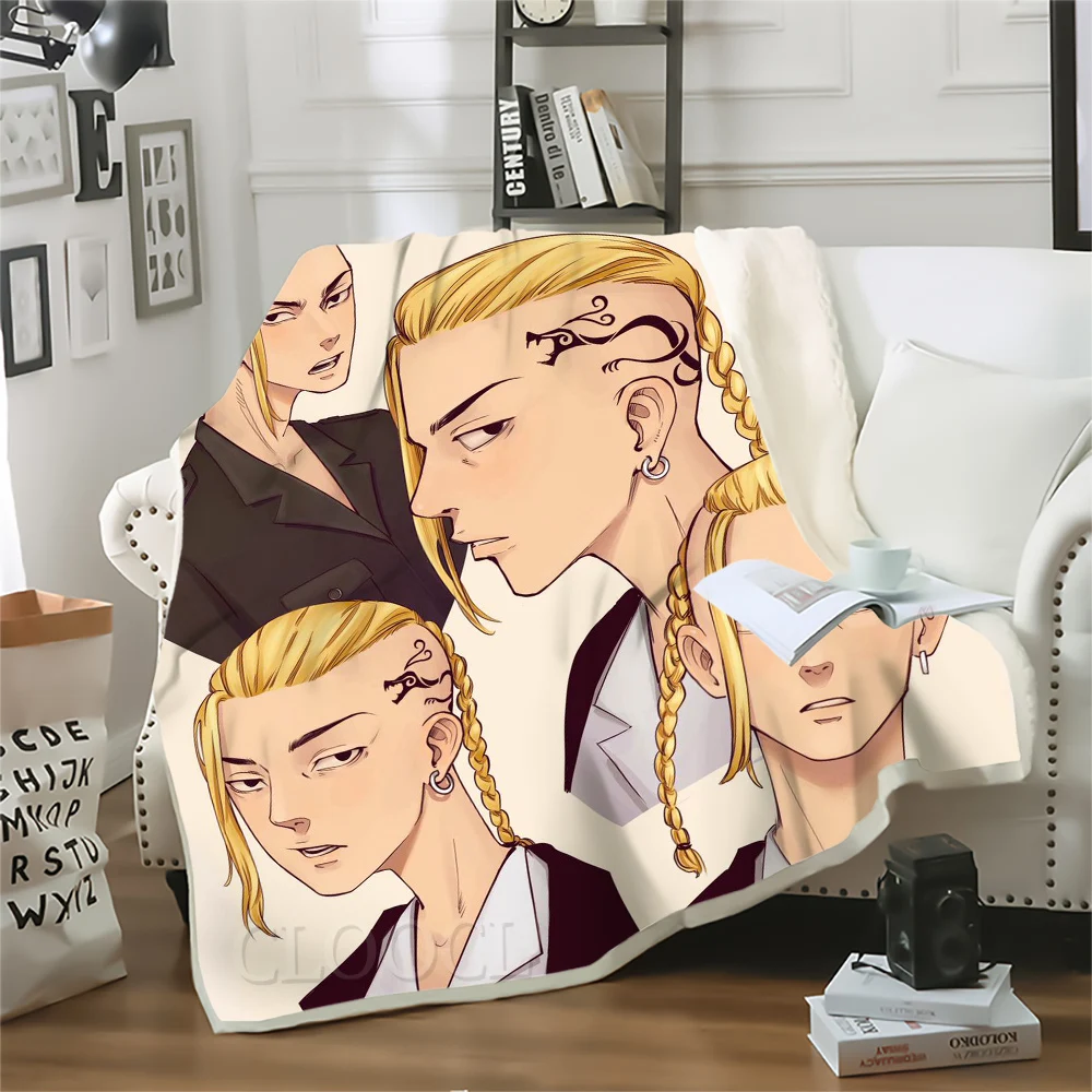 Thicken Blanket Tokyo Revengers Printed Double Layer Blanket for Beds Adult Quilts Sofa Travel Teens Student Throws Blanket
Thicken Blanket Tokyo Revengers Printed Double Layer Blanket for Beds Adult Quilts Sofa Travel Teens Student Throws Blanket