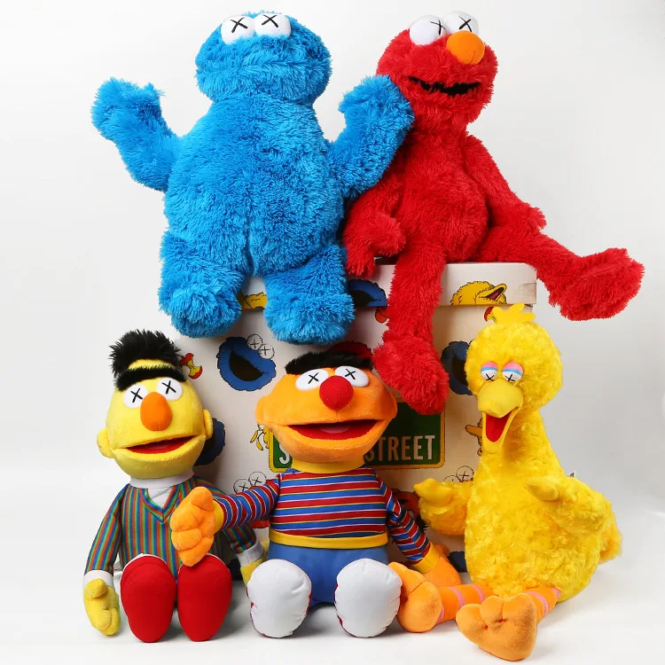 New Style Sesame Street Cookie Monster Leonard Bert Big Bird Elmo Cartoon Plush Doll Toy Doll
New Style Sesame Street Cookie Monster Leonard Bert Big Bird Elmo Cartoon Plush Doll Toy Doll