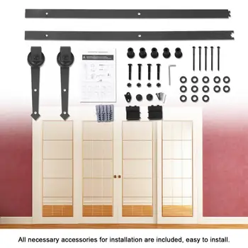 drawer slide Barn Door Sliding Kit, 6FT Heavy Duty Door Track Kit Sliding Barn Folding Closet Rolling Rail Hardware Closet Set
drawer slide Barn Door Sliding Kit, 6FT Heavy Duty Door Track Kit Sliding Barn Folding Closet Rolling Rail Hardware Closet Set