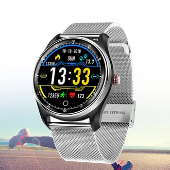 ECG+PPG Smart Watch Blood Pressure Heart Rate Sleep Monitor IP68 Waterproof 8 Multi-Sport Modes Smartwatch For Men Women PK N58
ECG+PPG Smart Watch Blood Pressure Heart Rate Sleep Monitor IP68 Waterproof 8 Multi-Sport Modes Smartwatch For Men Women PK N58